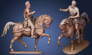 3D model Henri IV cheval (STL)